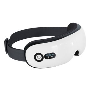 Therapeutic Heated Eye Massager - For Headache Relief - Cream White